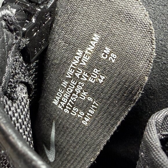 Nike SF Air Force 1 Mid Shoes Mens Size 10 Black Gum Retro Athletic Lace Sneaker - Picture 14 of 14